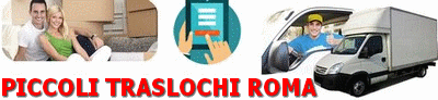 Piccoli traslochi Roma da 69 Euro